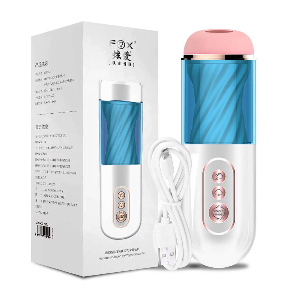Automatic Masturbator for Men 2023 Vibrating Masturbation Device for Men Virtual Simulation Adult Product