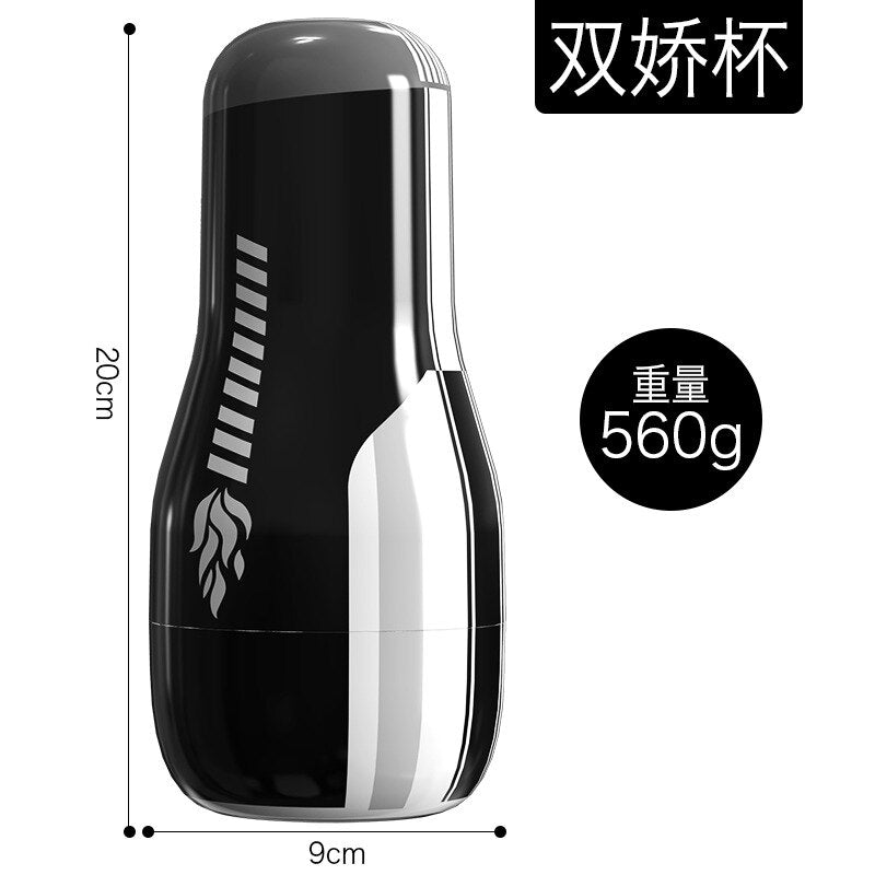 Pussy in a can, made from real, synthetic rubber. Use your hand to masturbate with the pussy in a can. Sex toy product for men. 18+