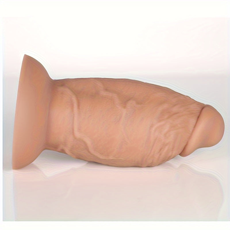 Extra-Large 7.5" Silicone Anal Dildo With Strong Suction Cup - Thick, No Balls For Deep Stretch & Pleasure - Waterproof, Latex-Free Adult Sex Toy For Experienced Men And Women - Anal Sex Toy For Men, Big Dildoes For Women