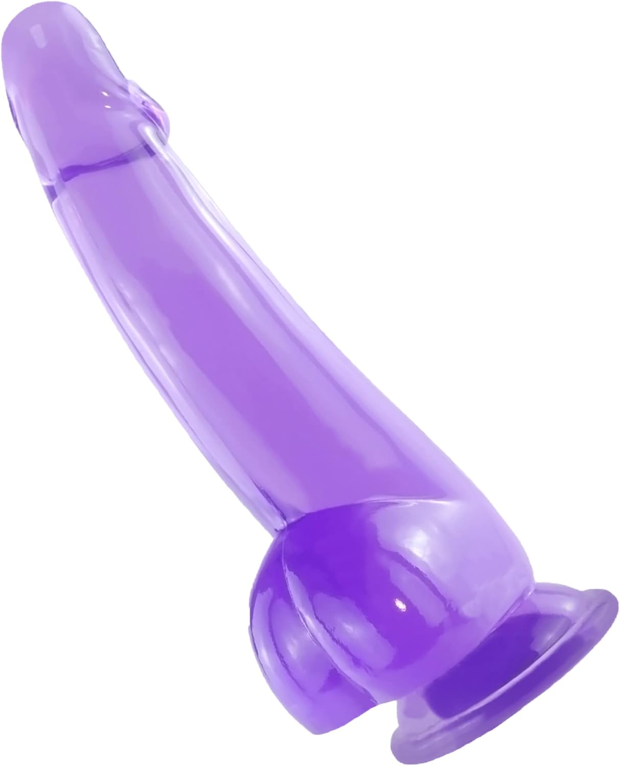 7-Inch Small Anal Dildos with Suction Cup. Soft Butt Plugs for Women and Men. G-spot.
