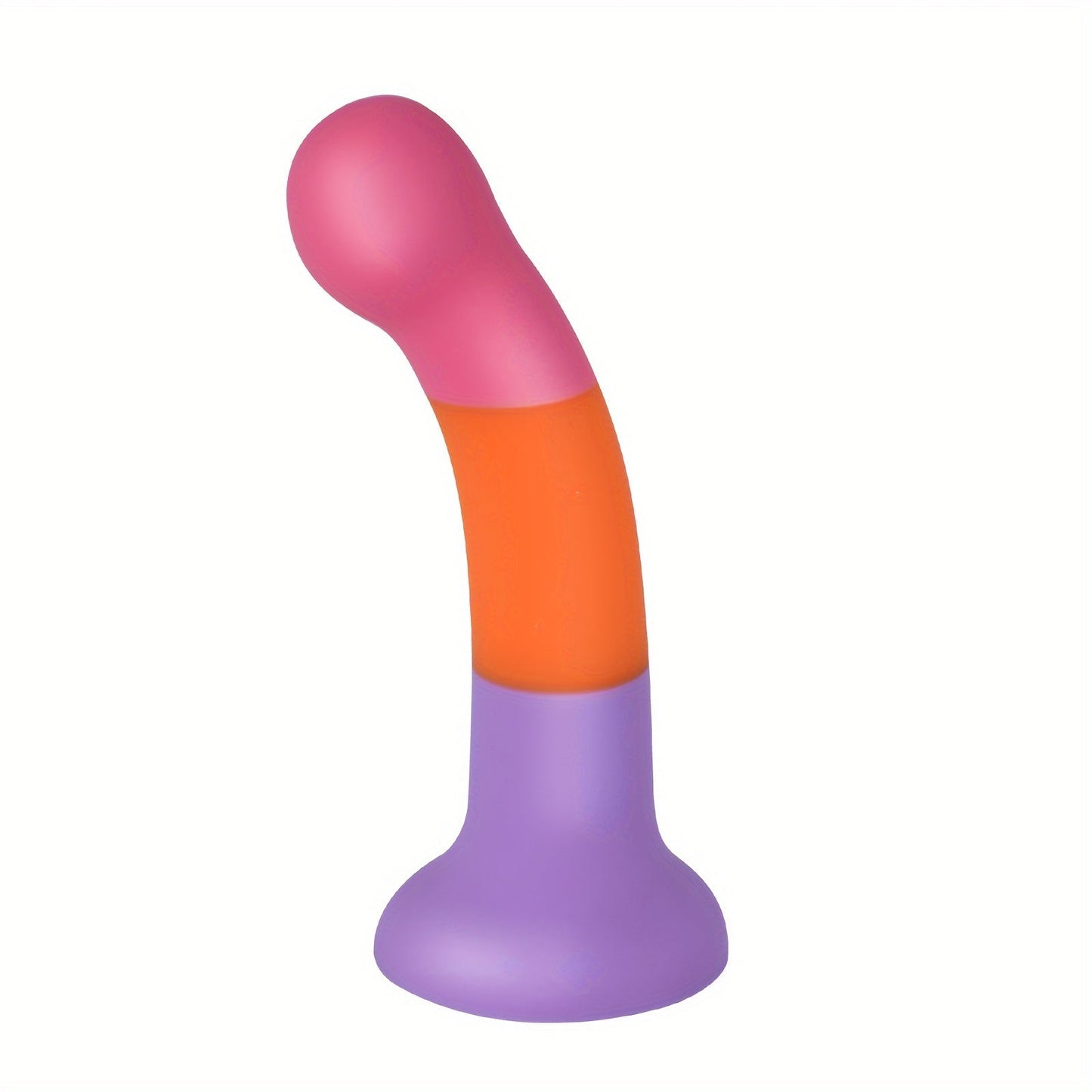 6.1 Liquid Silicone Anal Plug - Realistic Soft Dildo With Strong Suction Cup For Hands-Free G-Spot Stimulation. Latex-Free Adult Sex Toy For Men & Women