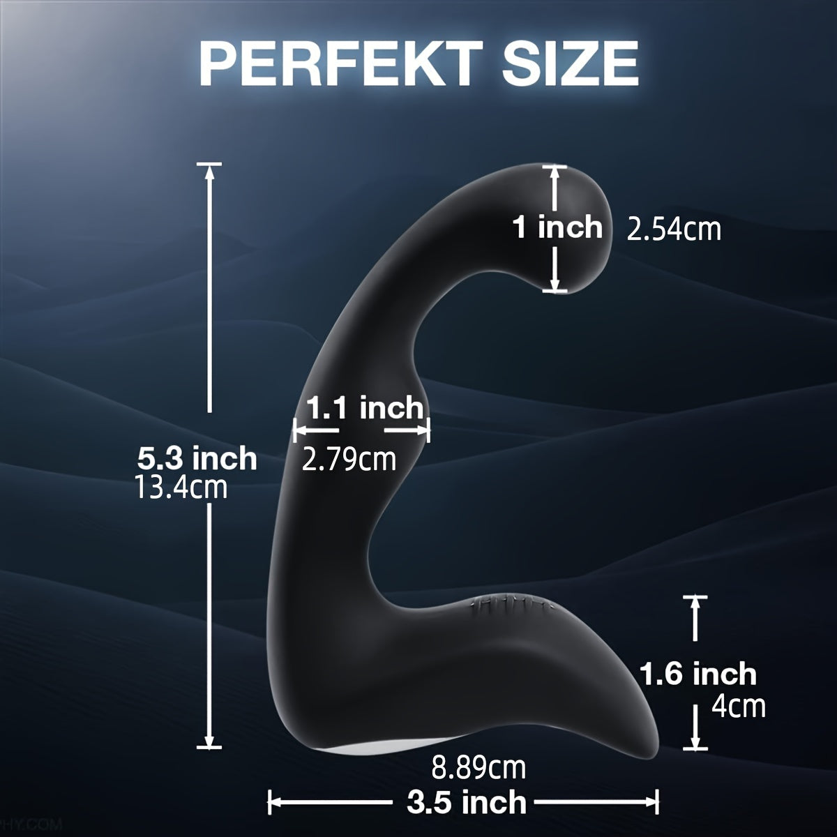 Sexy Sex Toys Prostate Massager Vibrator Sex Toys for Men. Vibrating Butt Plug with Powerful Vibrations Adult for Advanced Player Anal Plug Vibrator Double Sensation Anal Vibrating Training with 10 Frequency Vibration Modes. Ultimate Adult Pleasure