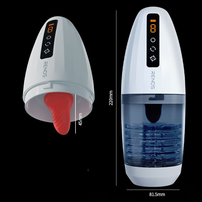 Aeclove อัตโนมัติ Vibrators สำหรับชาย Masturbation พ็อกเก็ตหีเพศของเล่นสำหรับชายเกย์ที่มีประสิทธิภาพญี่ปุ่นดูดลิ้น Masturbator