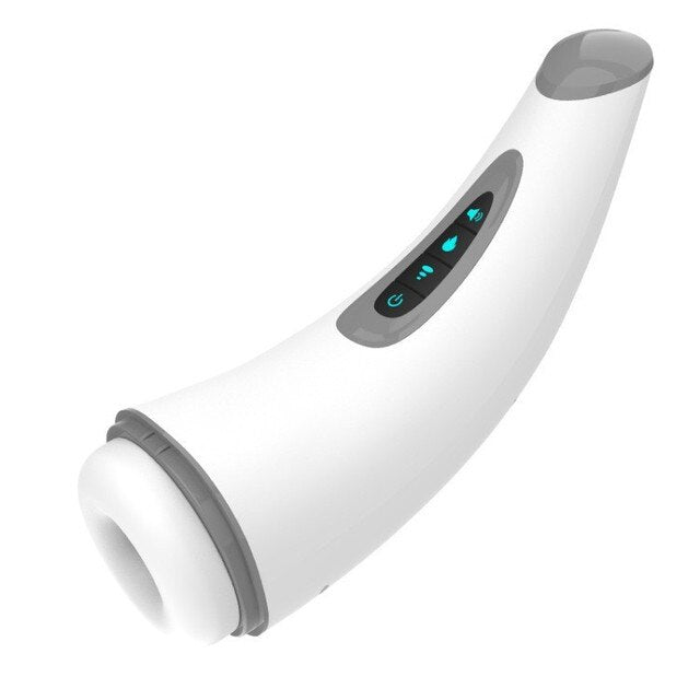 Air Heat Suction Male Masturbator Automatic Vacuum Sex Toy Erotic Oral BJ Cup Masturbation Vagina Masturbator for Women for Men