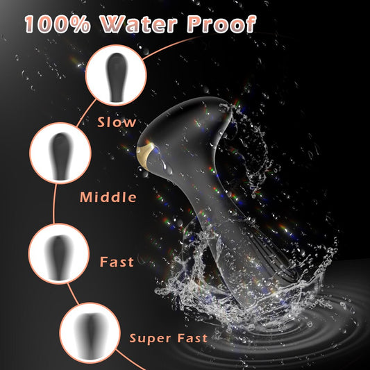 Anal Plug Vibrator Female Arousal Butt Plug for Women, Men, Transgender, Silicone Sex Toys for Men or Gays