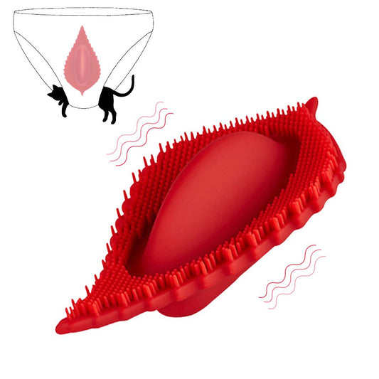Wearable Clitoris Sucker Vibrator for Women, G Spot Clitoris Stimulator, Vaginal Massager, Silicone Female Masturbator, Adult Sex Toy