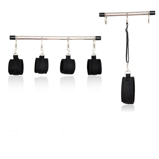 Dual Iron Handcuffs Footcuffs Binding Articles Alternative Neck Binding Toys Sex Products Sex Toys for Man Toys Sex Position