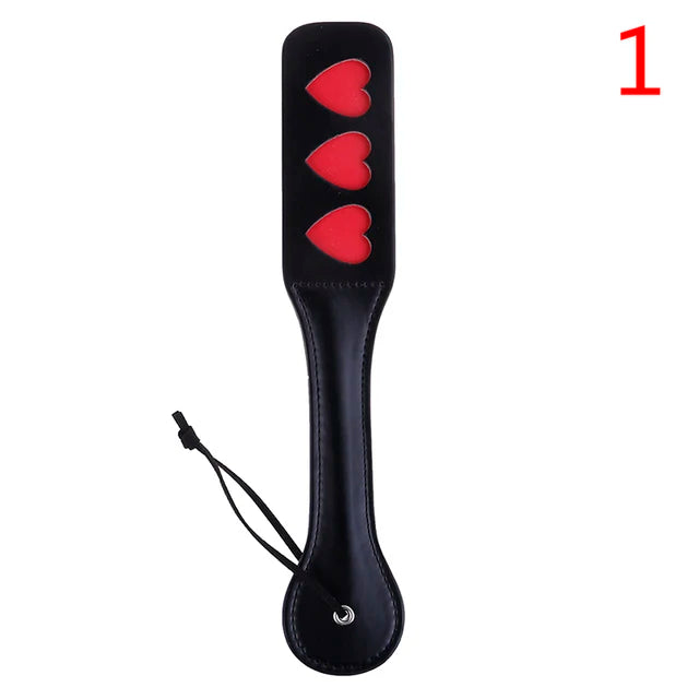 32CM Leather Double-Deck Spanking Paddle Slave Sex Toy for Women Men Paddle Spank Butt BDSM Sex Whip Fetish Bondage Erotic Toys