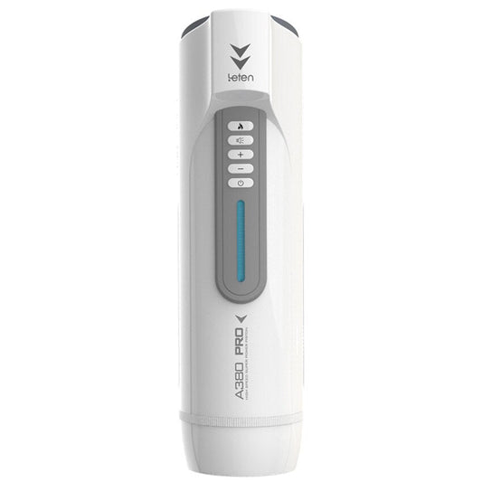 Leten Electric Piston Heating Vagina Vibrator Mmale Automatic Overlength Thrusting Masturbation Voice Sucking Sex Toys for Men