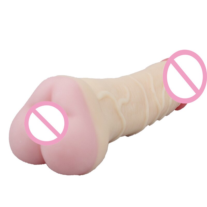 Realistic Silicone Male Masturbator Sex Toy Pocket Pussy Real Vagina Anal Massager Couple Unisex Sex Shop for 18+ Adult Tools