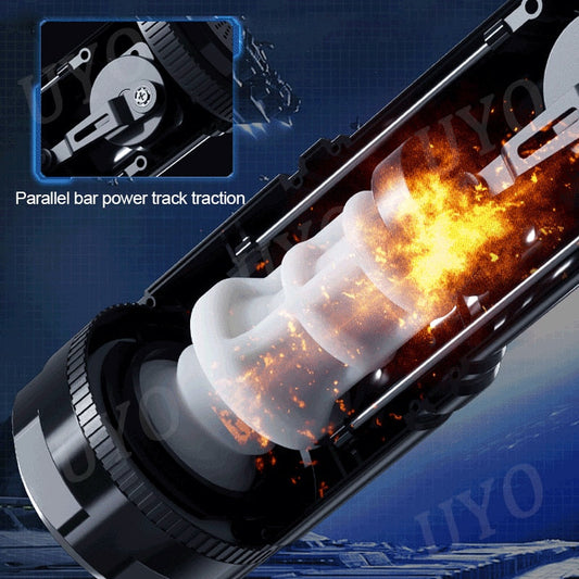 Japanese Male Automatic Retractable Masturbator, Masturbation Cup, Vaginal Suction, Heating Masturbator, LCD Display, Male Sex Toy