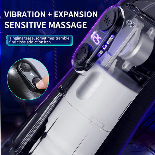 Automatic Vibrator for Men, Orgasm Cup, Adult Sex Toys for Men, Masturbator