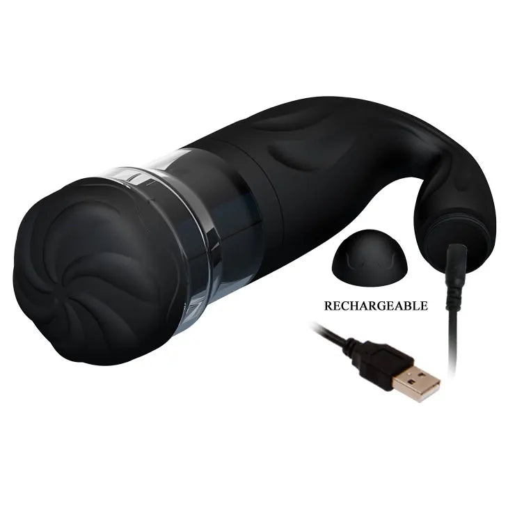New Pretty Love Recharge Male Automatic Masturbator. Rotation & Retractable Vibrator For Men Masturbator Sex Toys Adult Products