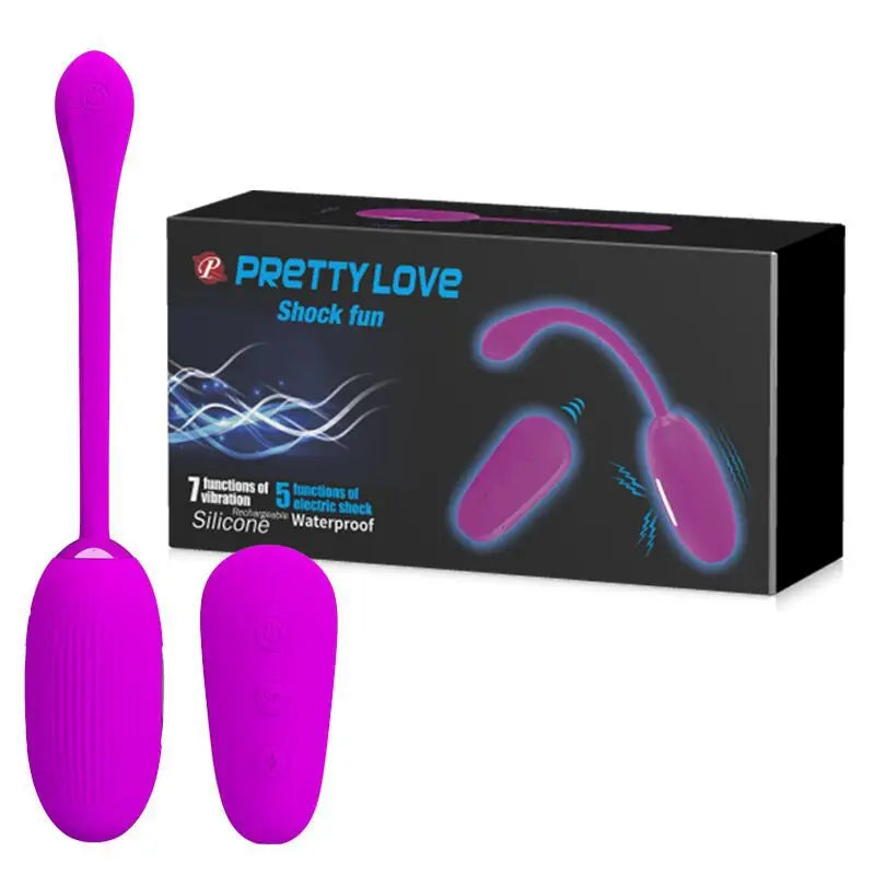 Pretty Love Female Masturbator Electro Shock Pulse Vagina Vibrator G-spot Clitoral Stimulator Electric Kegel Sex Toy For Women