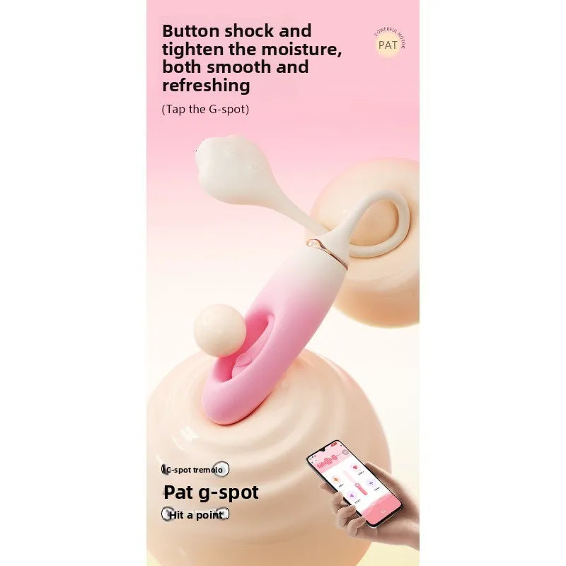 Flapping G-Spot Vibrator for Women Clitoris Nipple Stimulator Massager Vibrating Egg Dildo Female Erotic Sex Toys Adult Supplies