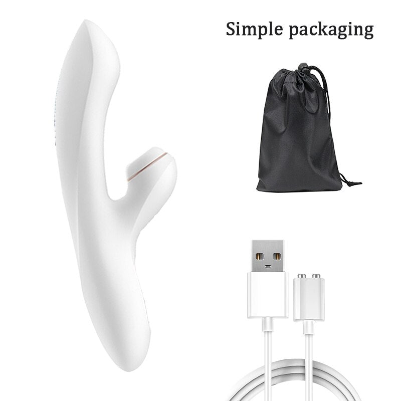 German Satisfyer 10-Speed Suction G-Spot Clit Stimulator Silicone Vibrator Nipple Sucker Dildo UYO Rabbit Bunny