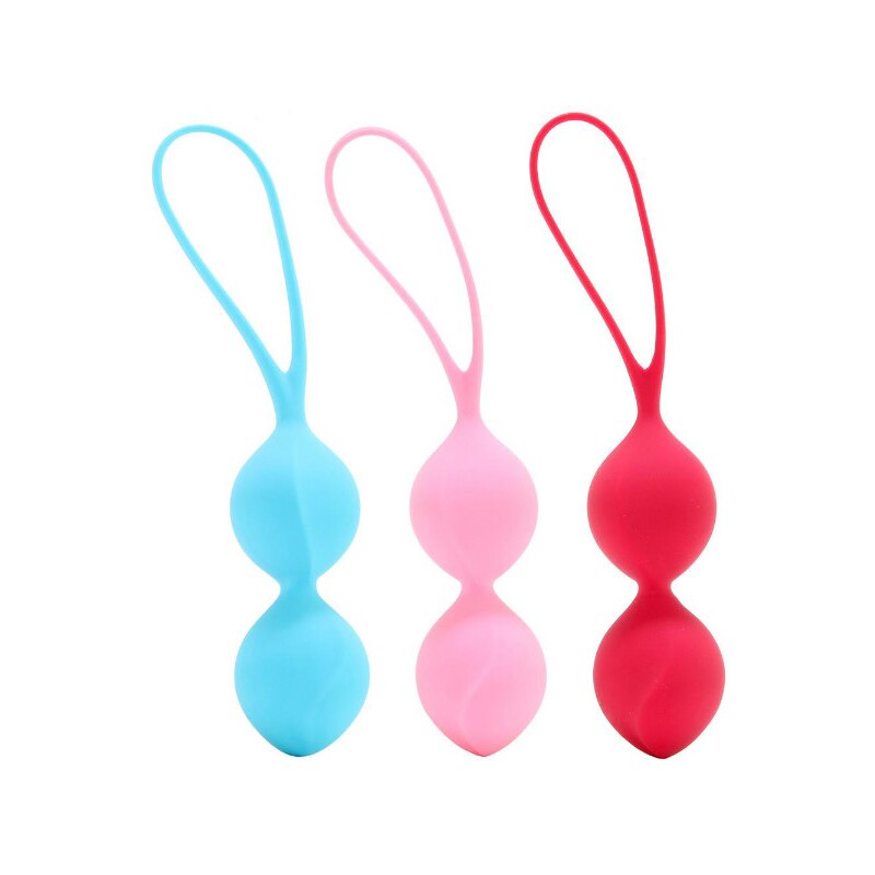 Satisfyer Safe Silicone Smart Balls Kegel Ben Wa Balls Vaginal Tightening UYO Vagina Machine Geisha Balls Toy For Women
