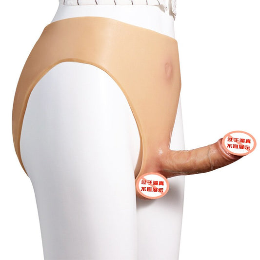 Adult sex accessories for men and women, universal penis-wear for women, fake penis, silicone material