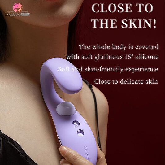 Pair Vibrator Sex Toy for Women Vagina Clitoris Stimulation U Type Vibrator Massager G-Spot Female Masturbator Adult Products