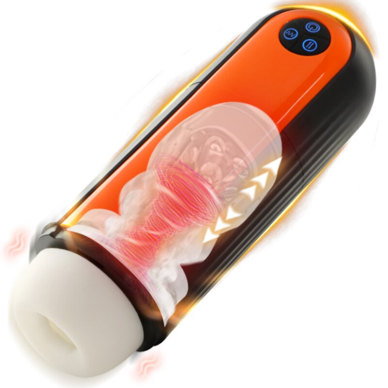 Automatic male masturbator sex toy, built-in waterproof blowjob machine, the best sexual experience for men.