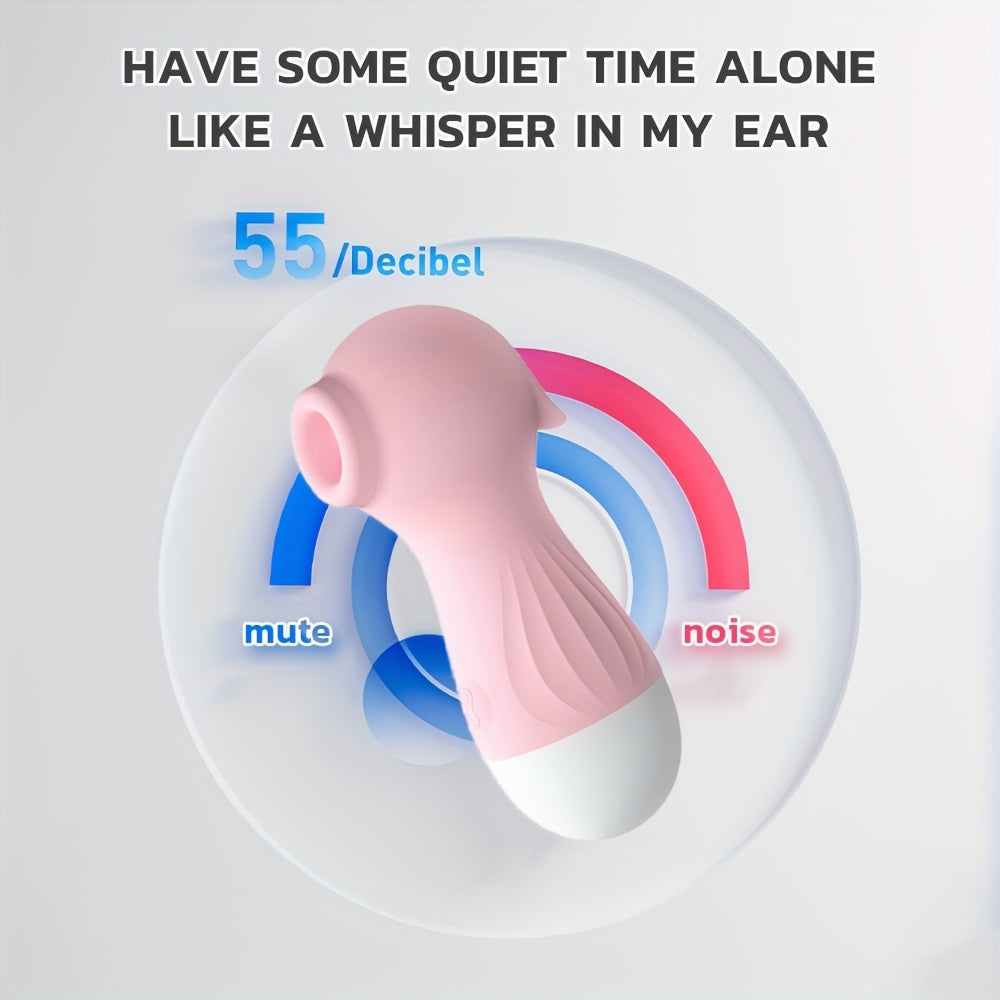 Clitoral Suction Vibrator, Silicone, 10 Frequencies, Vibration, Vaginal Massager, Sex Toys, USB Rechargeable