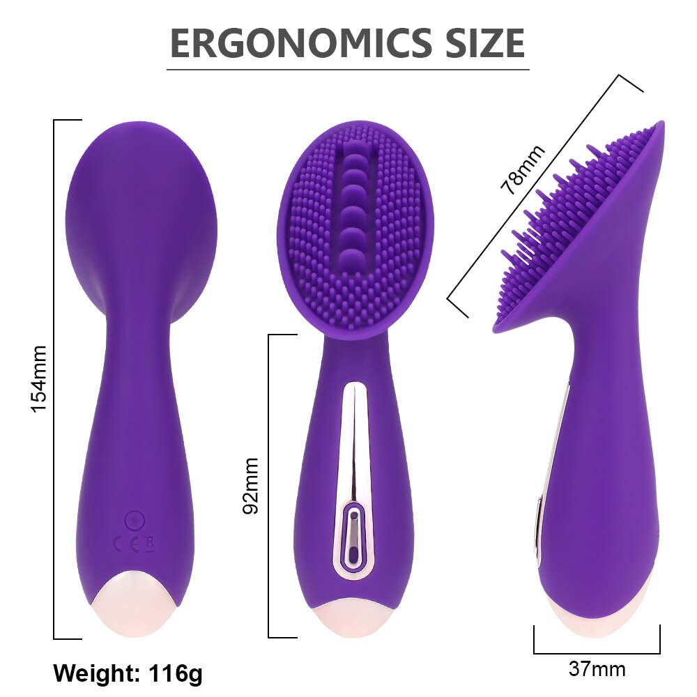 10 Modes Dildo Tongue Vibrator Nipple Massager Clitoris Stimulator Vagina Tightening Pussy Masturbator Adult Toy for Women
