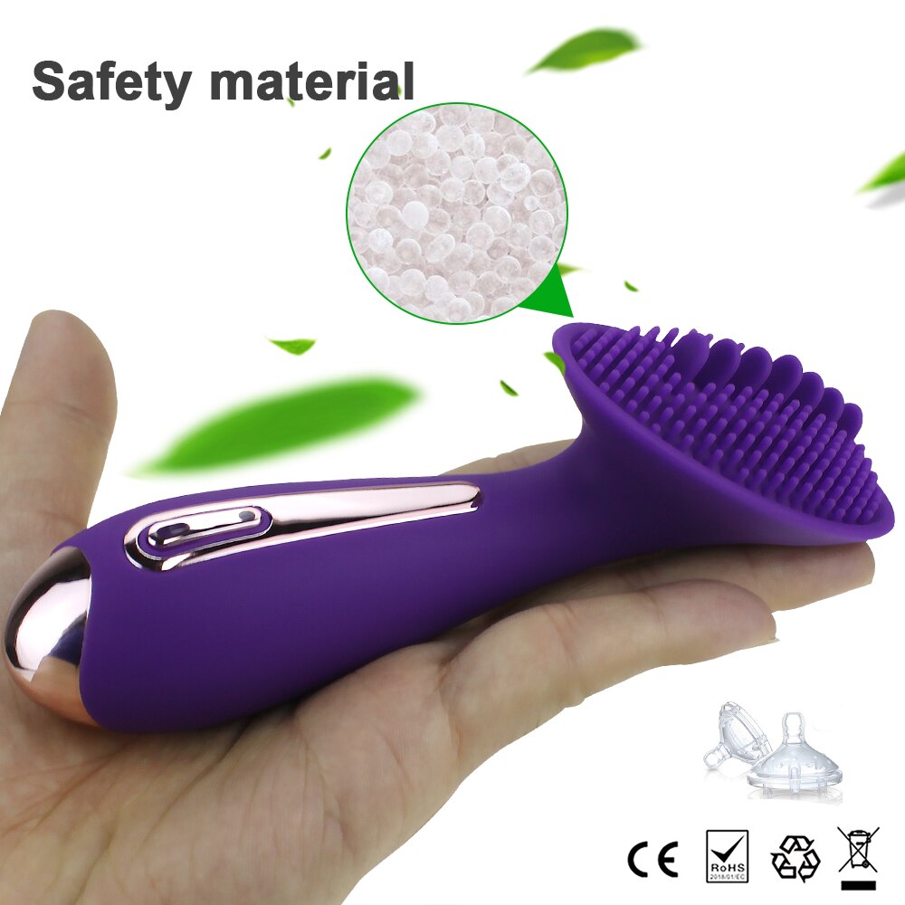 10 Modes Dildo Tongue Vibrator Nipple Massager Clitoris Stimulator Vagina Tightening Pussy Masturbator Adult Toy for Women