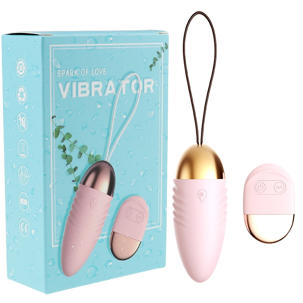 10 Speeds Panties Wireless Remote Control Vibrator Vibrating Egg Waterproof Jump Egg G Spot Clitoris Massager Sex Toy for Female