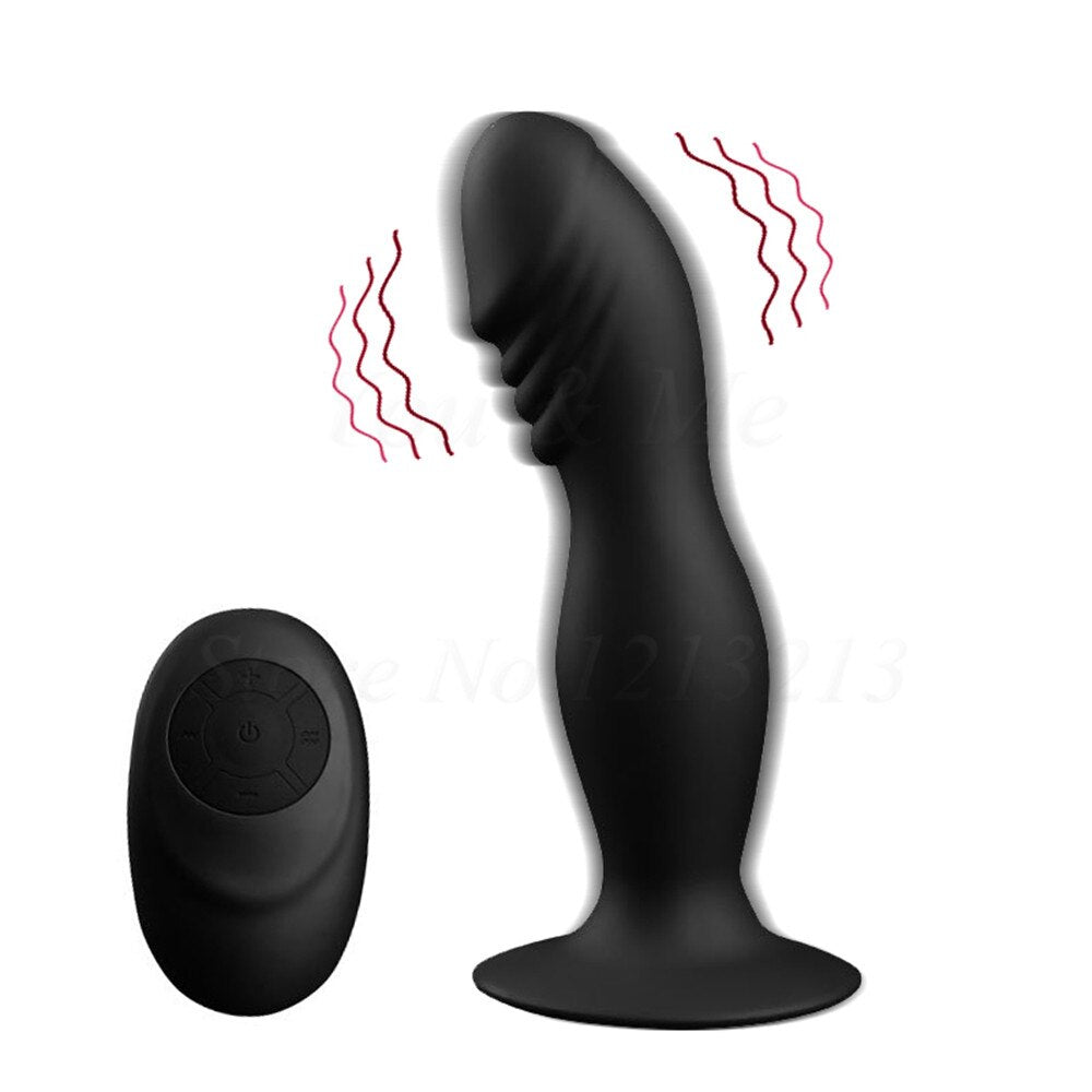 10 Speeds Wireless Remote Anal Dildo Vibrator Male Prostate Massager G-spot Stimulator Usb Charging Anal Penis Vibrator Sex Toys