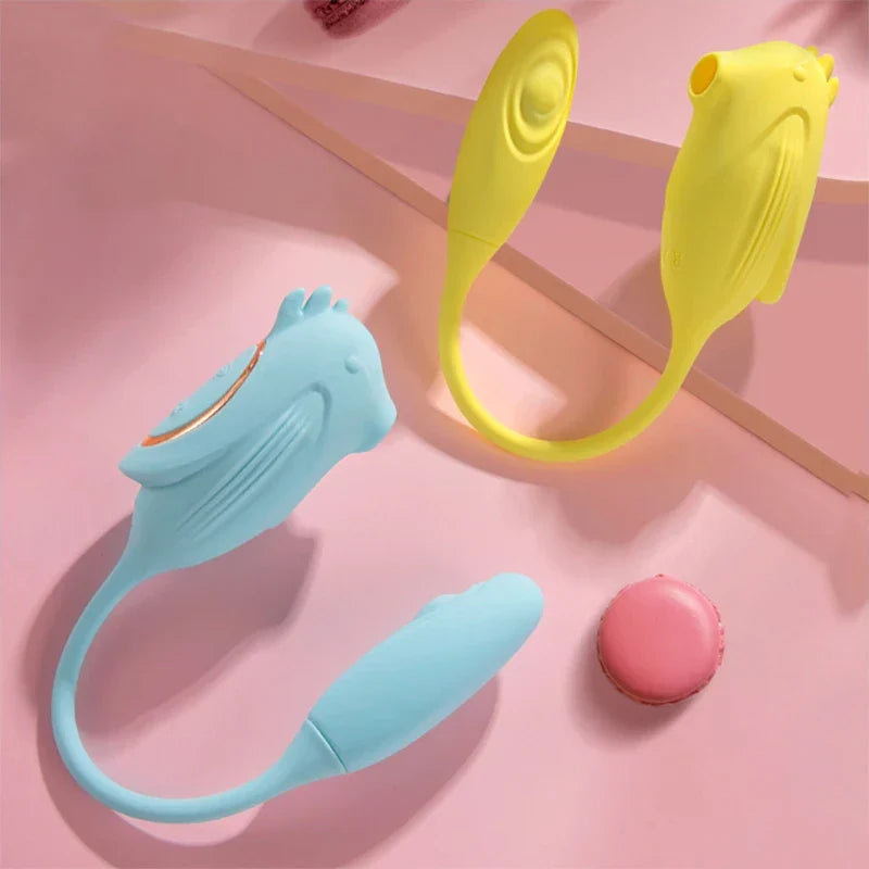 12-Frequency Vibrator 10 Sucking Modes Stimulator Rechargeable Massager Sex Toy
