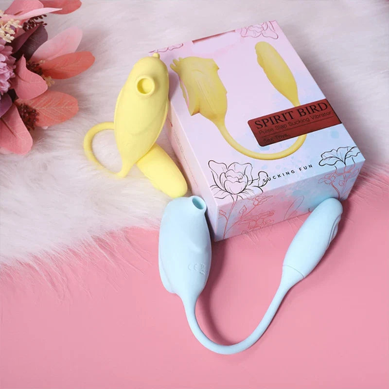 12-Frequency Vibrator 10 Sucking Modes Stimulator Rechargeable Massager Sex Toy