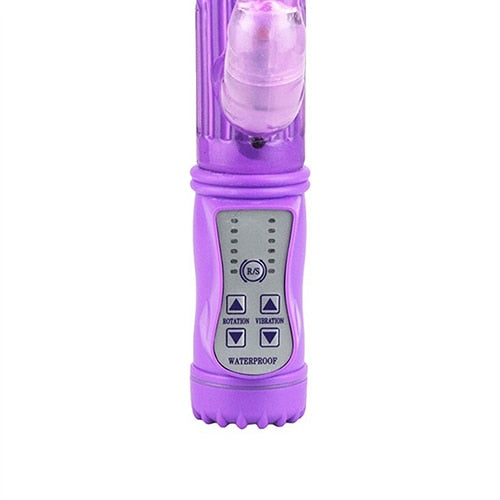 12 Modes Jelly Vibration Rotation Rabbit G Spot Vibrator Female Massager Vagina Vibrator Clitoris Stimulator Adult Sex Toys Shop