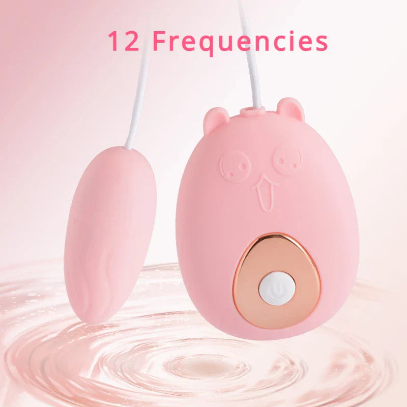 12-mode Mini Vibrating Dildo for Women, Egg Vibrator, Vibrating Sex Toy for Adults