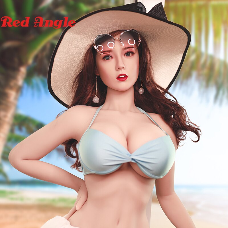 Red corner 168cm real silicone sex doll sexy body full platinum silicone breast realistic vagina anal sex for man