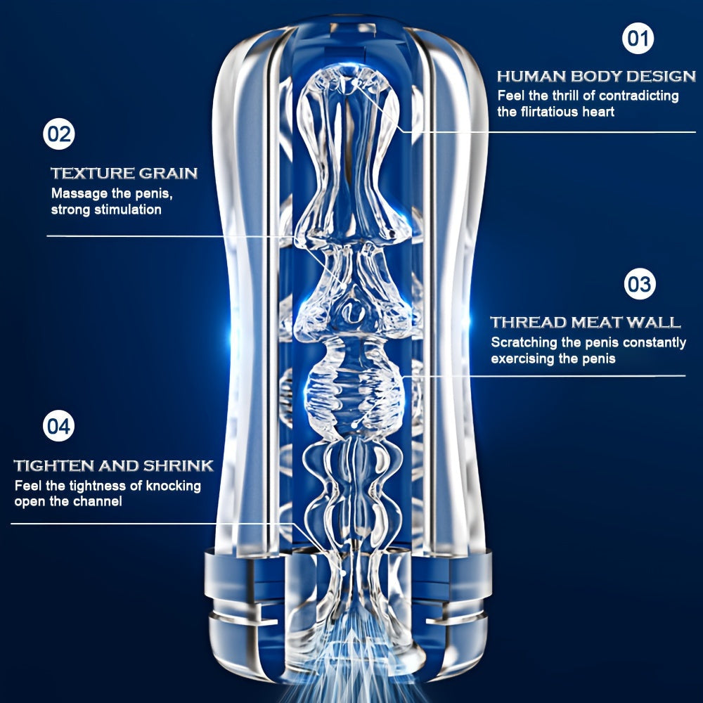 Soft Silicone Male Masturbator. Male Masturbation Cup. Penis Training Massage Cup. Pocket Pussy. Adult Sex Toys For Men. Adult Sexy Accessories