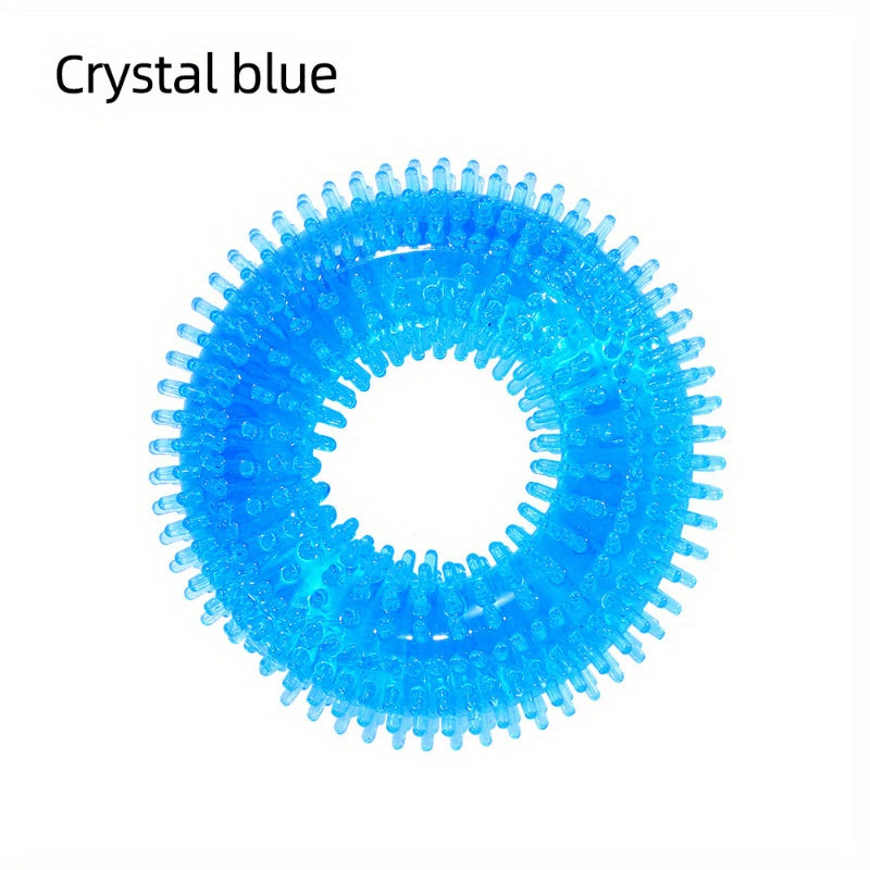Crystal Pink Adult Novelty Penis Ring - 44MM/1.73in Diameter. 14MM/0.551in Thickness. Silicone Material. Suitable for General Occasions