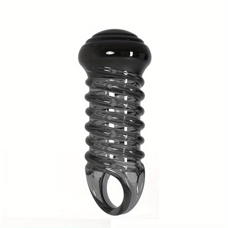 Men's Adult Sex Toy Penis Cover Sleeve Penis Extender Reusable Delay Ejaculation Add More Fun And Excitement