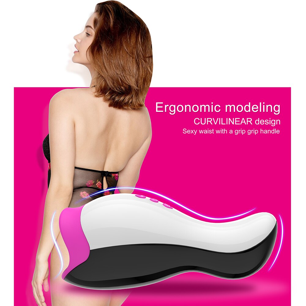 Smart Heating Vaginal Masturbator Male Sex Toy 18+