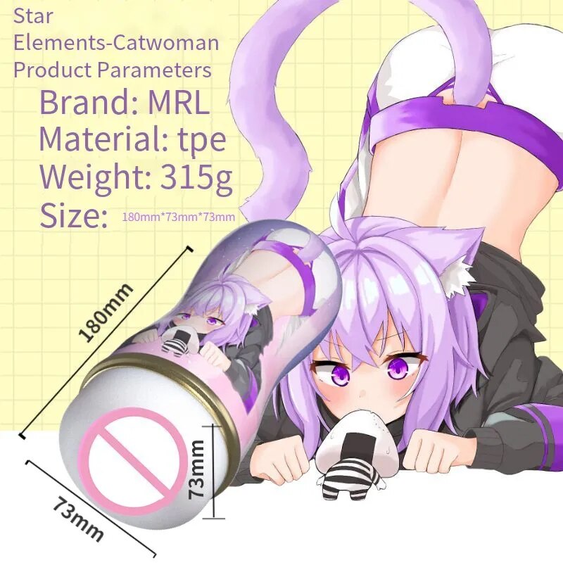 Adult sex toys, 18+ adult products, pussy in a can, anime for men