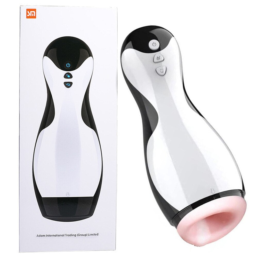 Smart Heating Vaginal Masturbator Male Sex Toy 18+