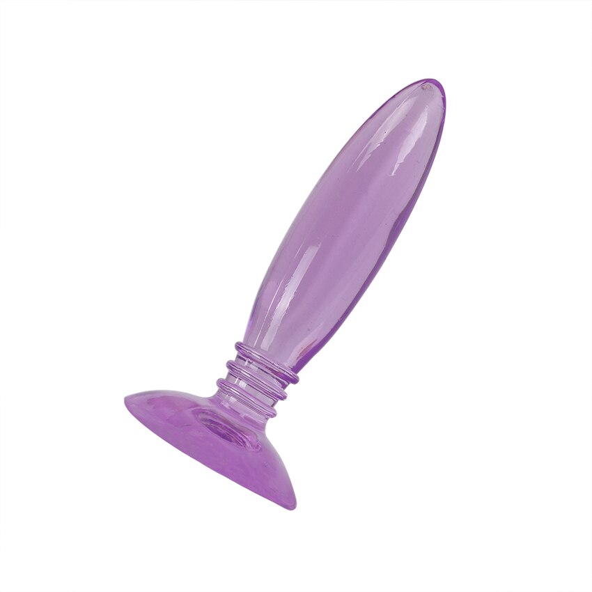 1PC Suction Cup Anal Plug Jelly Toys Real Skin Feeling Adult Sex Toys Adult Products Anal Plug Beads Sex Toys for Couples