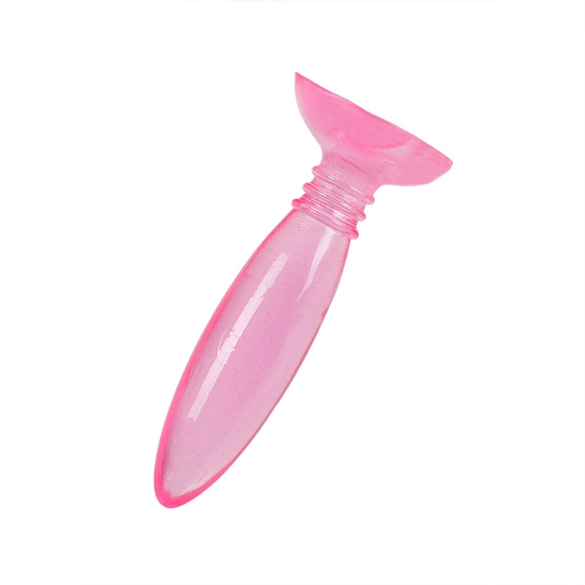 1PC Suction Cup Anal Plug Jelly Toys Real Skin Feeling Adult Sex Toys Adult Products Anal Plug Beads Sex Toys for Couples