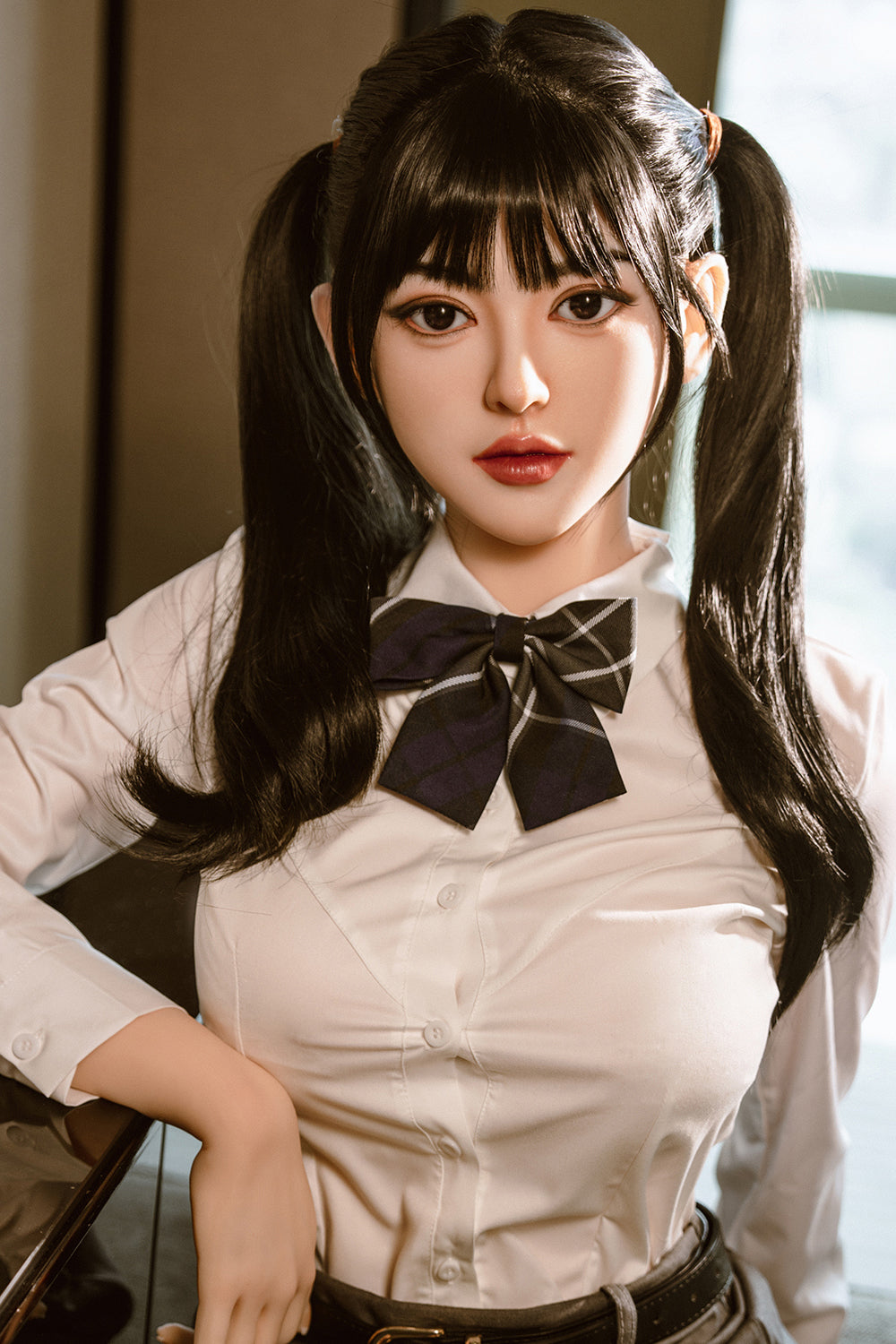 Thailand Stock - Gwen 160cm Silicone Head TPE Body High-quality Realistic Japanese Sex Doll NO.1115