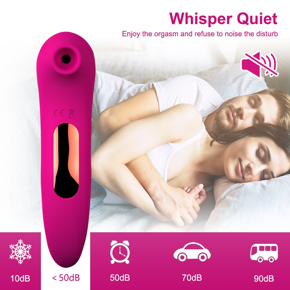 2 Motors Clit Sucker Vibrator Powerful Nipple Clitoris Stimulator G-Spot Massager Dildo Female Sex Toys Women's Adult Products
