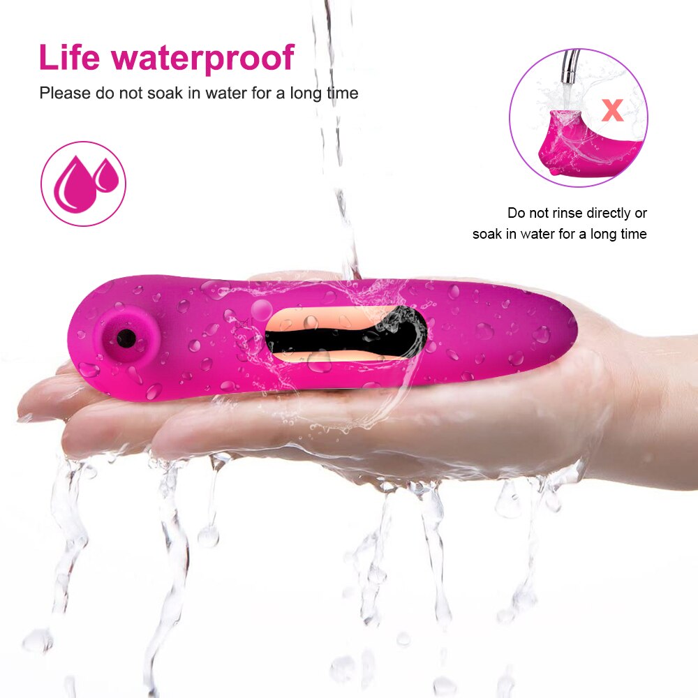 2 Motors Clit Sucker Vibrator Powerful Nipple Clitoris Stimulator G-Spot Massager Dildo Female Sex Toys Women's Adult Products