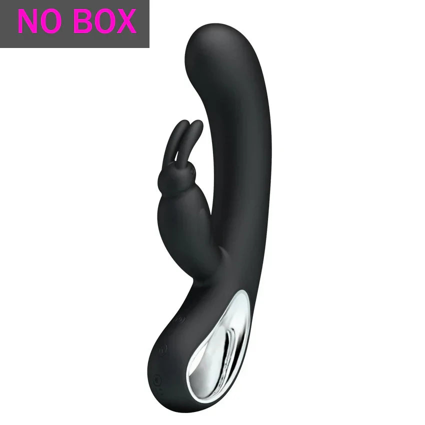 2 in1 G Spot Rabbit Vibrator Dildo Female Sex Toys For Women Vibrators Nipple Clitoris For Adult Massager Masturbators Products