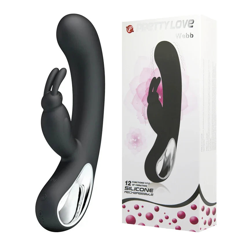 2 in1 G Spot Rabbit Vibrator Dildo Female Sex Toys For Women Vibrators Nipple Clitoris For Adult Massager Masturbators Products