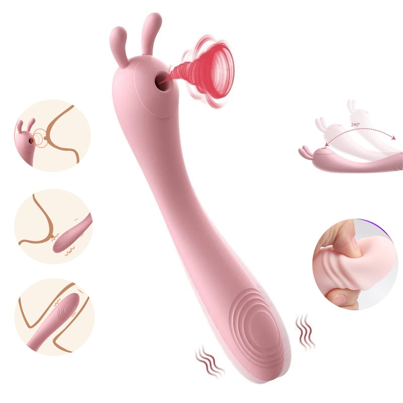 20 Modes Clitoral Suction Vibrators for Women Clit Vacuum Stimulator Nipple G-Spot Vibrator Dildo Sex Toys Adult Products