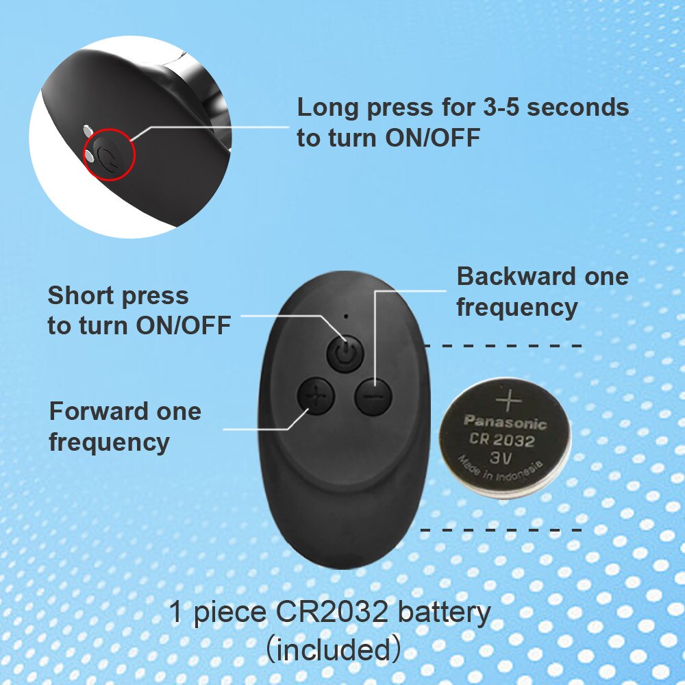 Vibrating penis ring prostate massager for gay couples, sex toy for the penis.