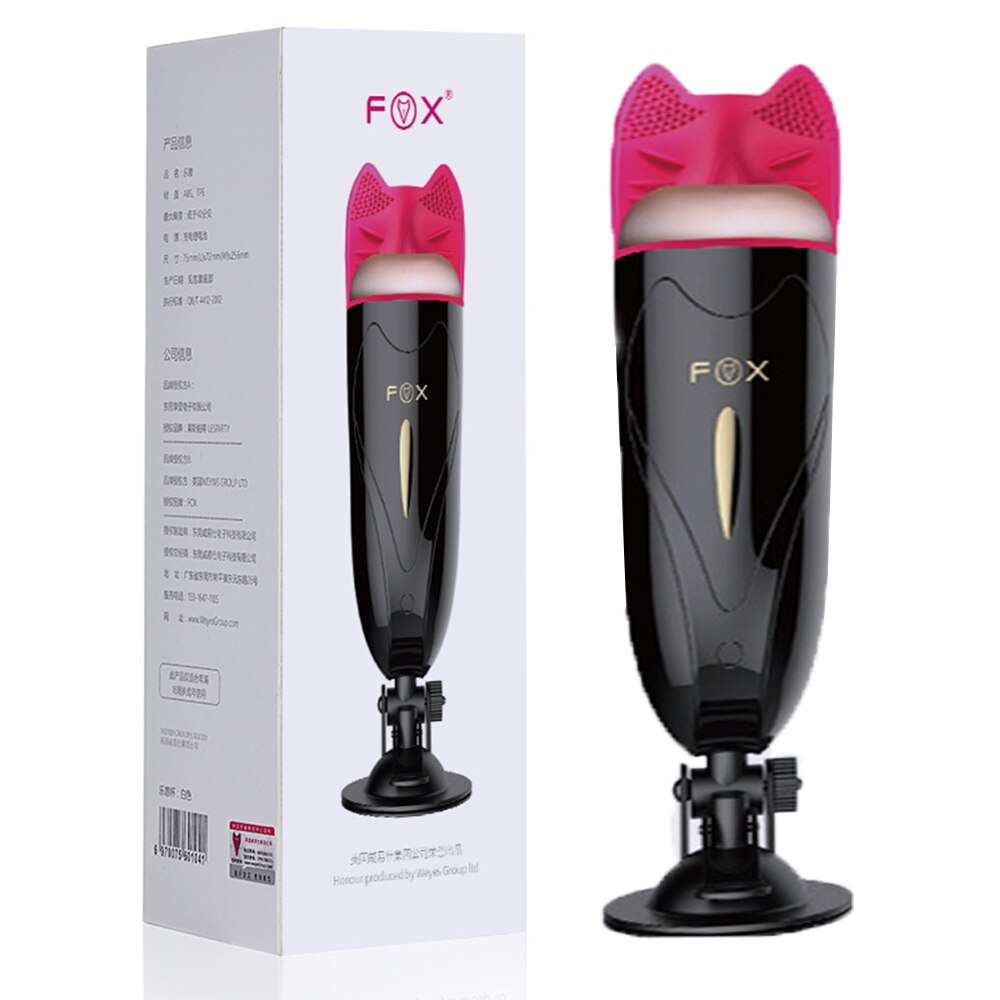 Dual Head Vibrator Enjoy Masturbation Licking Tongue Cup Vaginal Pocket Pussy Vibrator Adult Sex Toy for Men Masturbator
